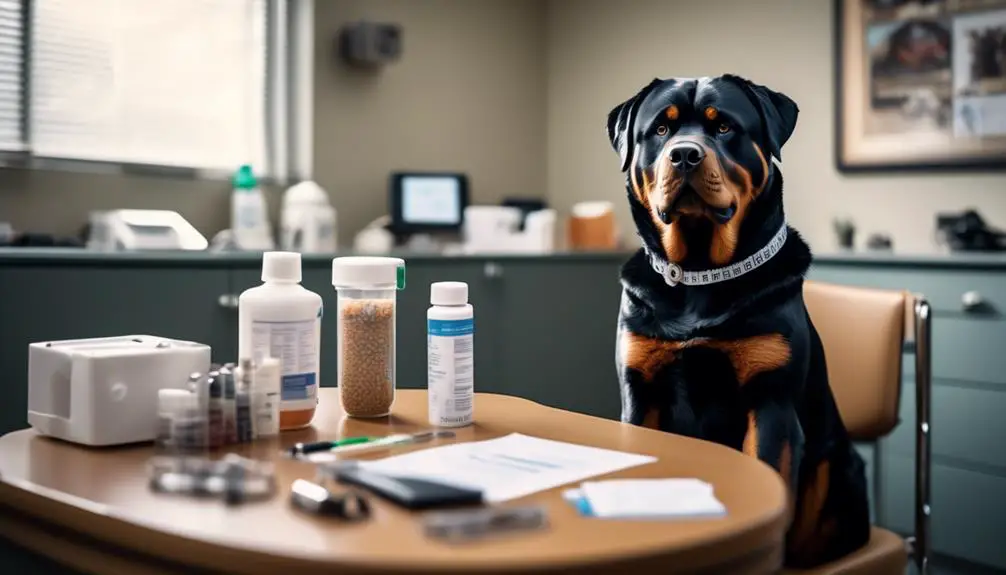 rottweiler vet visit checklist