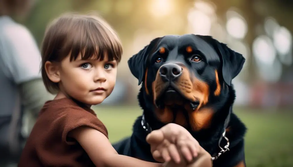 rottweilers gentle souls within