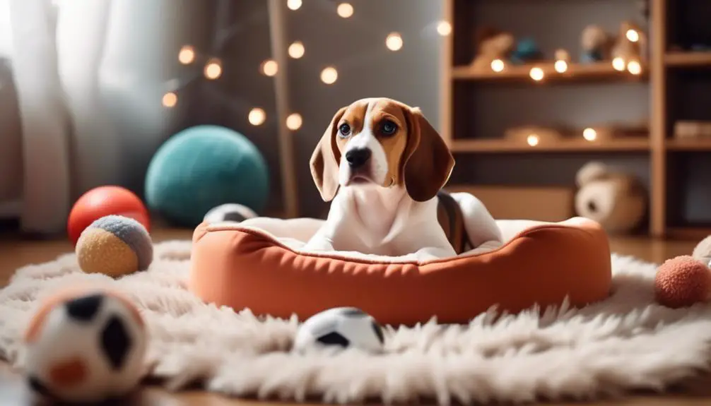 safe stimulating environment for beagle