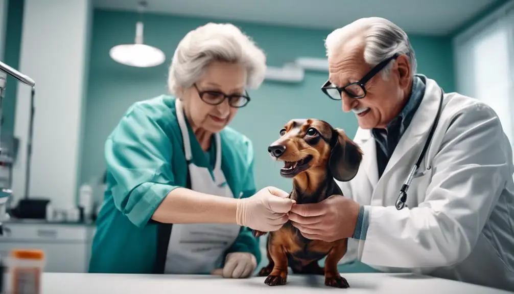 senior dachshund veterinary care