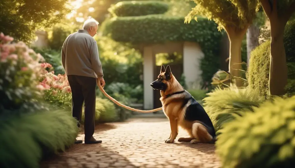 senior german shepherd health