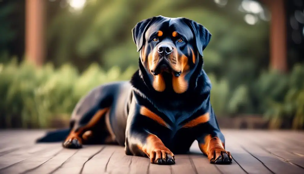 shiny rottweiler coat grooming