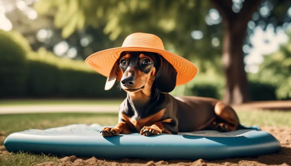 summer care for dachshunds