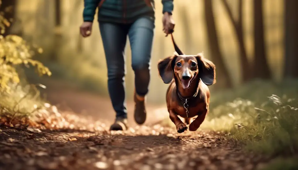 tailored exercise plans for dachshunds