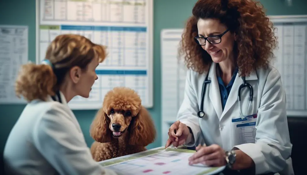 tailoring poodle vaccinations for health