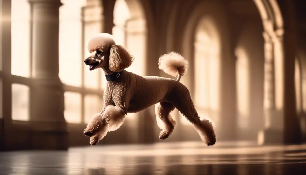 the versatile poodle elegant smart athletic