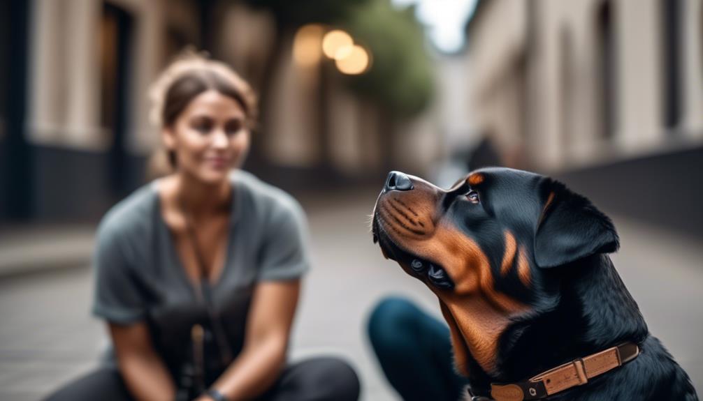 training rottweilers for obedience