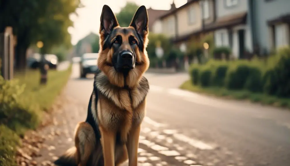 transitioning german shepherds to rural living