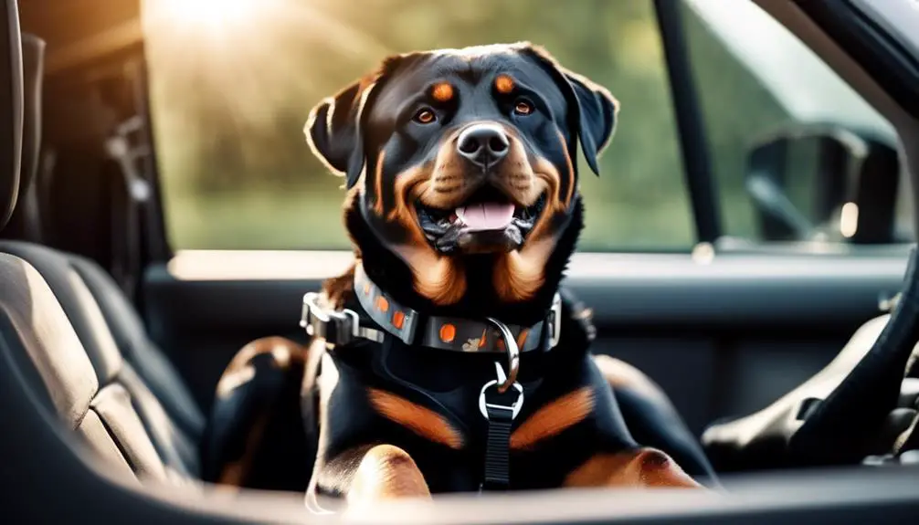 traveling with rottweiler tips